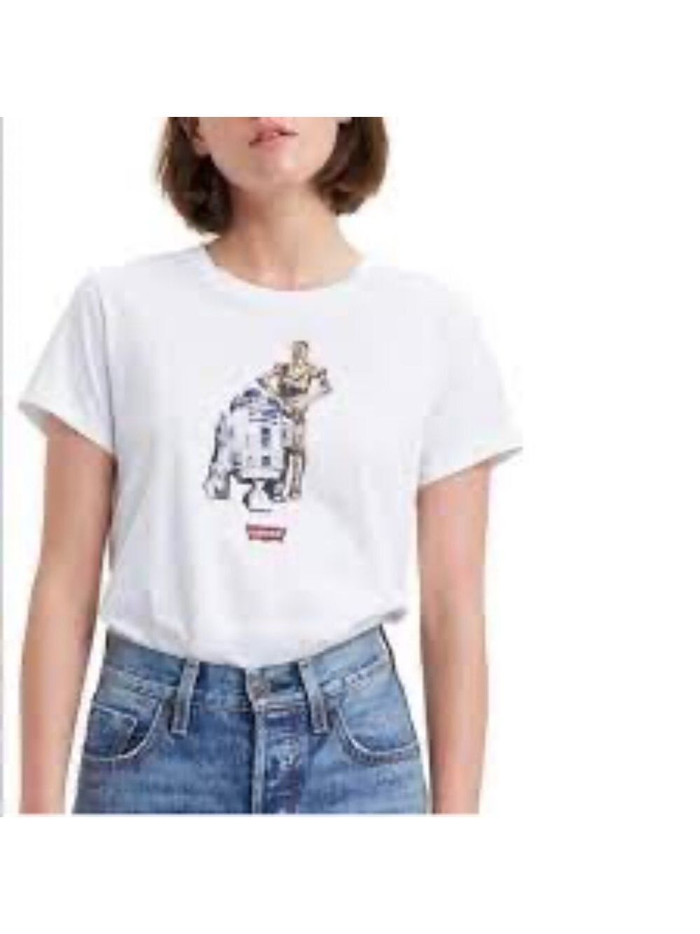 Levi's X Star Wars Collab R2D2 & C-3PO Short Sleeve T-Shirt